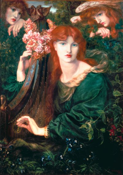 La Ghirlandata - Dante Gabriel Charles Rossetti